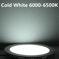 LED Downlight  Round Lamp 3W 6W 9W 12W 15W 25W Dimmable Ceiling Recessed Bulb AC 85-265V SMD 2835 Panel Light With Driver