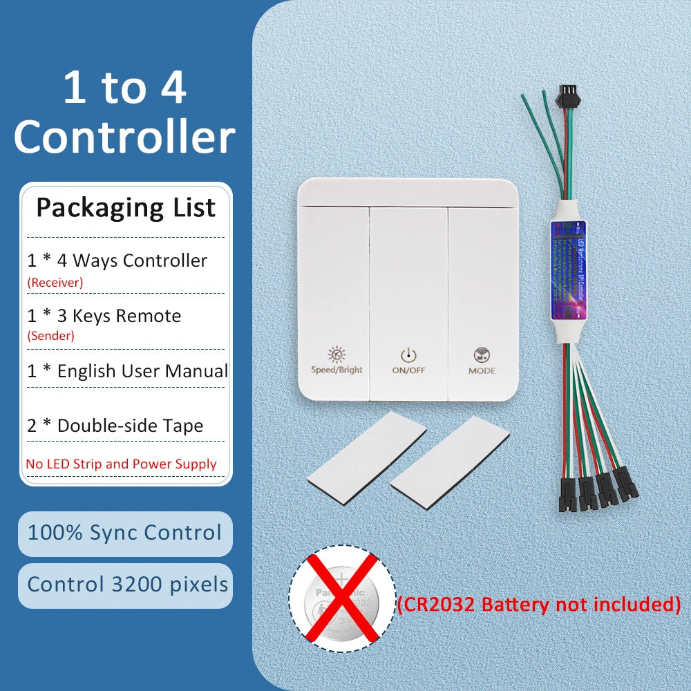 5M 10M 15M 20M Running Water Flowing LED Strip Light DC 24V WS2811 SMD2835 Horse Race Pixel Addressable Flexible Linear Lamp Set