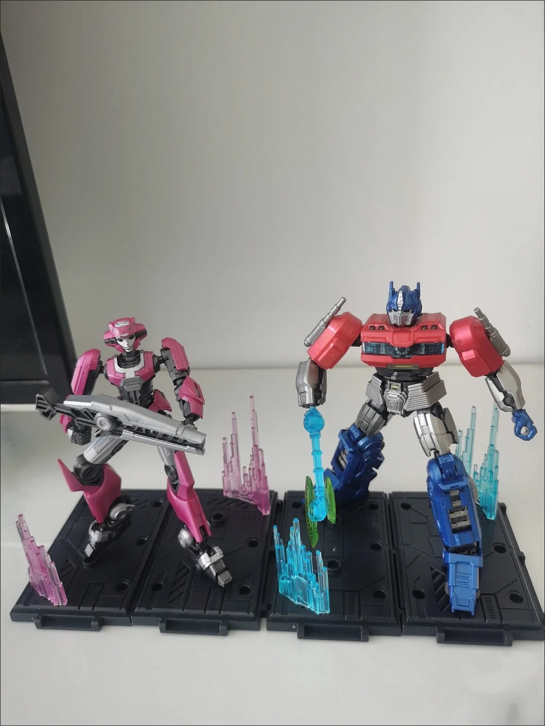 Original Blokees Transformers One Classic Class Optimus Prime Megatron Aerial Sentinel Prime Assembled Movable Model Bloks Group