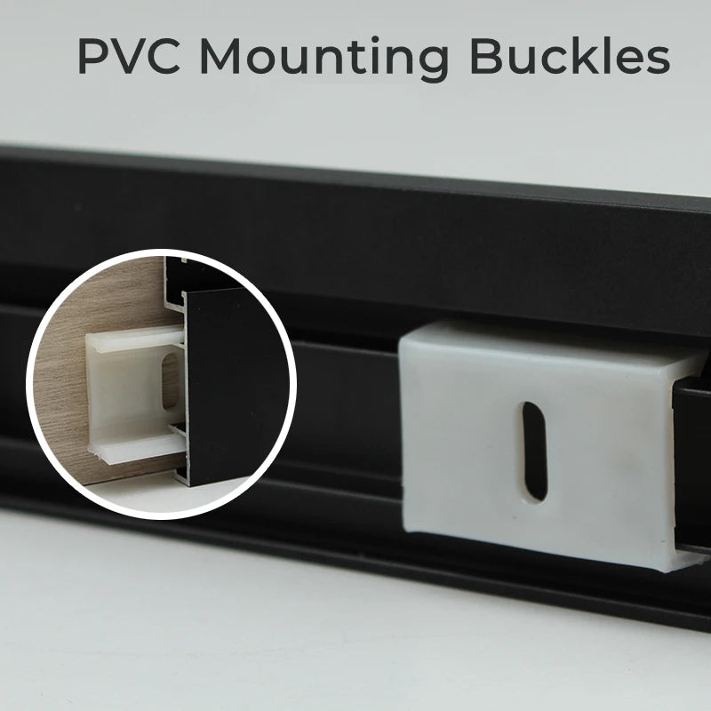 LED Aluminium Profile Baseboard 50/78mm 0.5M/1M Customized Hard Bar Light Suface Mounted Skirting Channel Linear Led lights