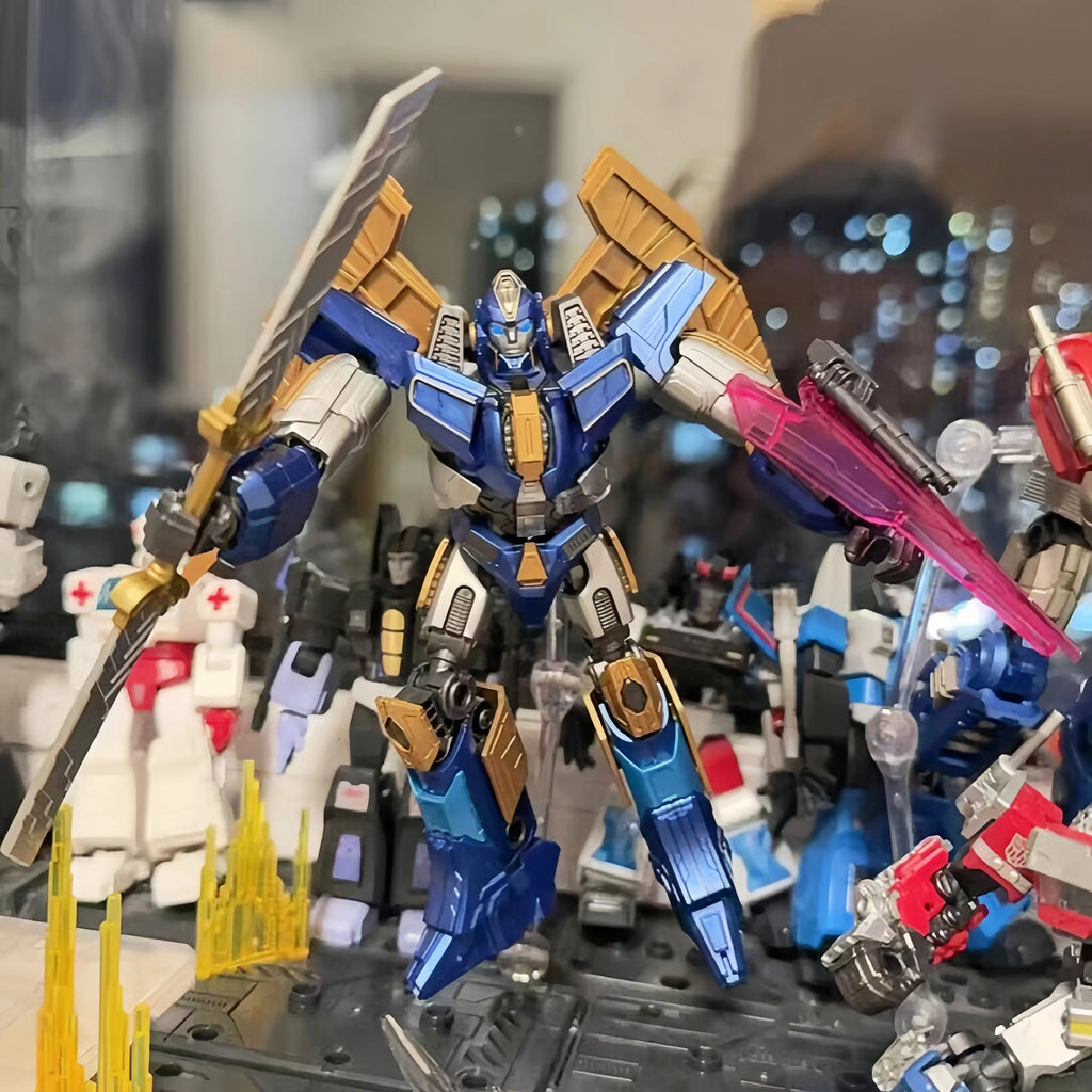 Original Blokees Transformers One Classic Class Optimus Prime Megatron Aerial Sentinel Prime Assembled Movable Model Bloks Group