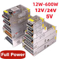 Transformers 220v 110v 12V 5V 24V Power Supply 5 12 24 36 V 1A 2A 3A 5A 6A 8A 10A 15A 20A Transformers For LED Driver LED Strip